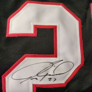 Jeremy Roenick Blackhawks Autographed Black Jersey XL
